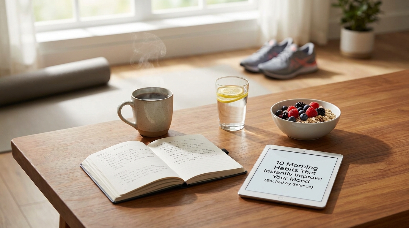 Your Guide To 10 Morning Habits That Instantly Improve Your Mood (Backed By Science) [2026]