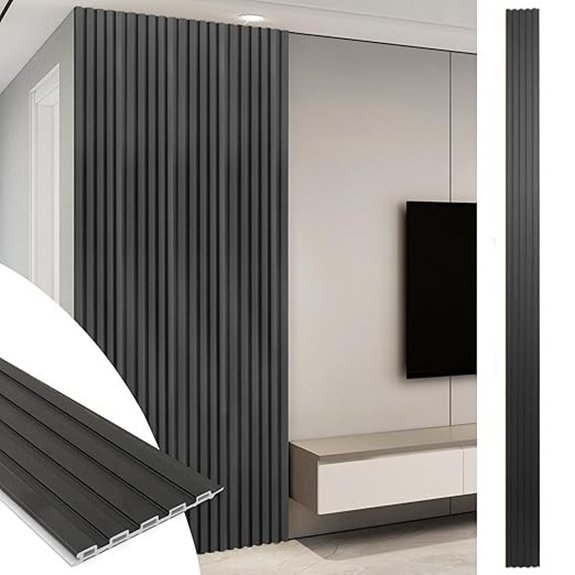 10 Accent Wall Ideas That Transform Any Room Without Fuss 2 Art3d WPC 3D Slat Wall Panels (8-Pack)