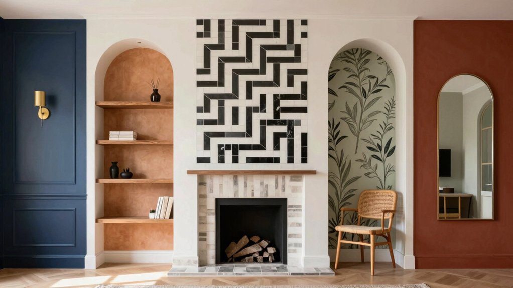 accent wall transformation ideas