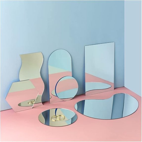 10 Beauty Product Photography Tips That Make Images Pop 9 Gisela D Acrylic Mirror Photoshoot Prop Set (7pcs)