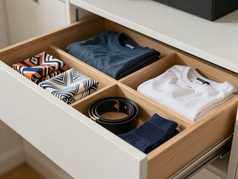 15 Small Closet Organization Ideas That Save Space 2 adjustable drawer organization system