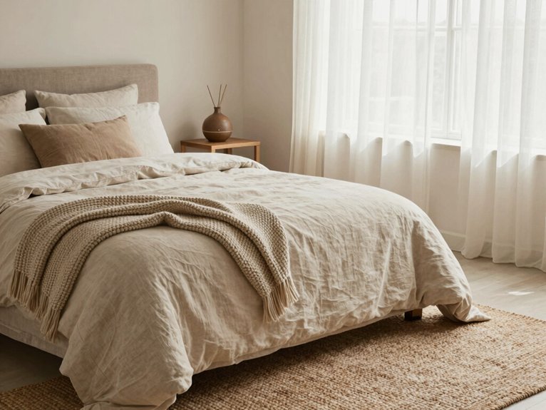 breathable cozy natural fabrics
