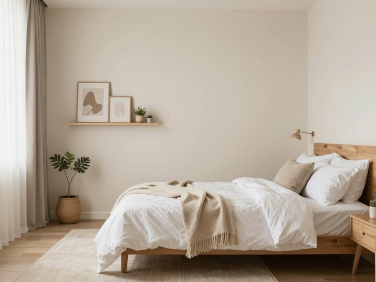 calm muted wall decor