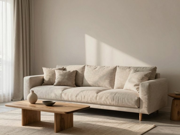 15 Minimalist Living Room Ideas That Feel Calm and Modern 2 calming neutral living room