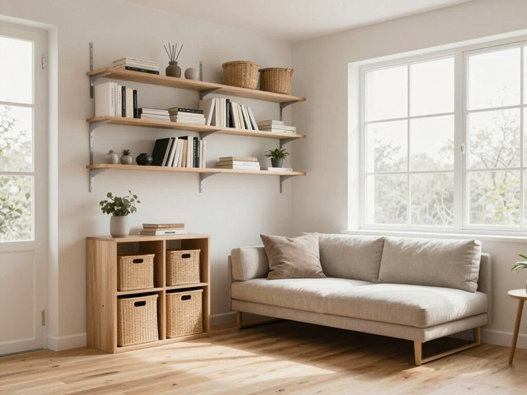 15 Small Apartment Decorating Ideas That Feel Spacious 5 clever storage for small spaces