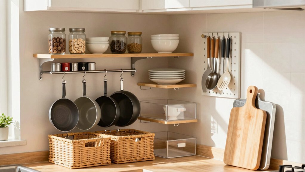 clutter free kitchen solutions