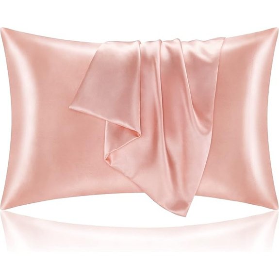 10 Skin Care Essentials Your Routine Actually Needs 6 BEDELITE Satin Pillowcases 2-Pack Cooling Coral (20x26)