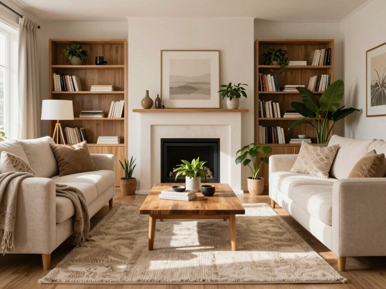 15 Cozy Living Room Design Ideas for Everyday Comfort 6 cozy conversational seating arrangement