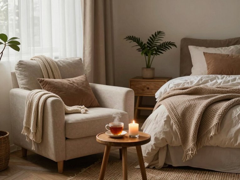 15 Cozy Bedroom Ideas for a Warm and Inviting Space 12 cozy corner for comfort