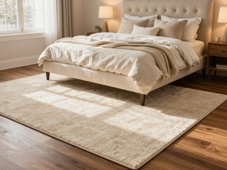15 Cozy Bedroom Ideas for a Warm and Inviting Space 4 cozy plush area rugs