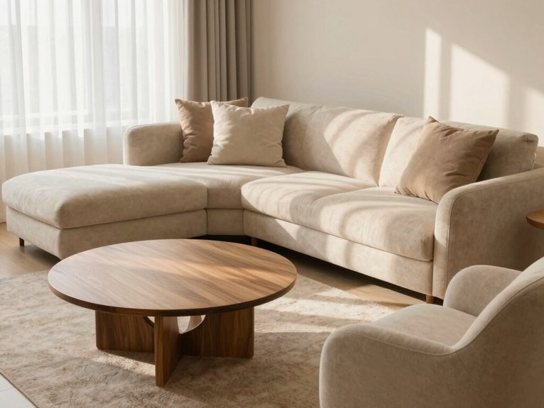 15 Cozy Living Room Design Ideas for Everyday Comfort 13 cozy rounded furniture edges