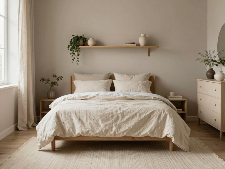 cozy soft neutral layering