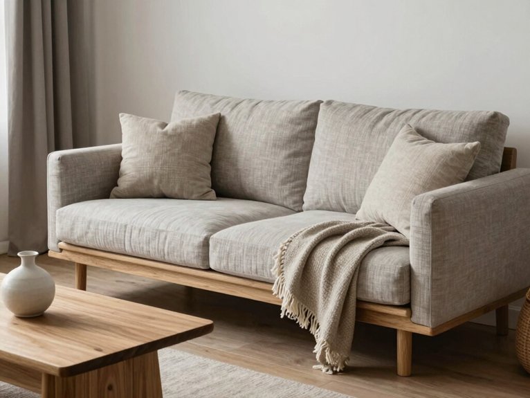 15 Japandi Living Room Ideas With Calm and Balance 5 cozy textured fabric essentials