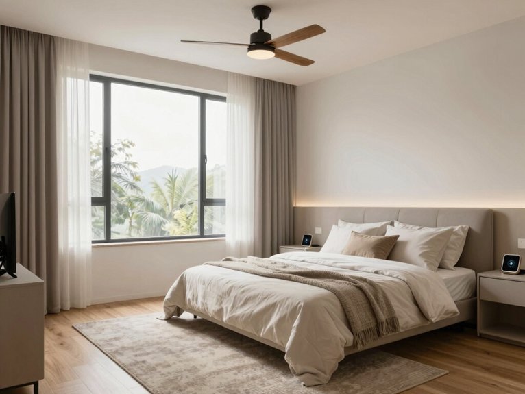 distraction free sleep technology setup