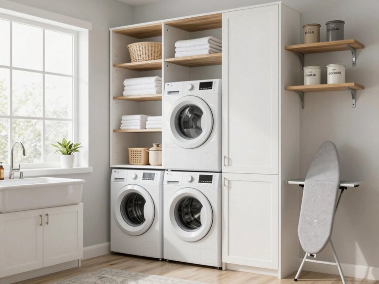 efficient laundry room organization