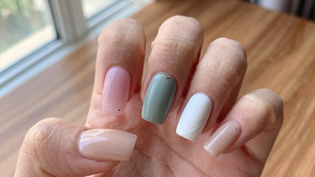 effortless short nail designs