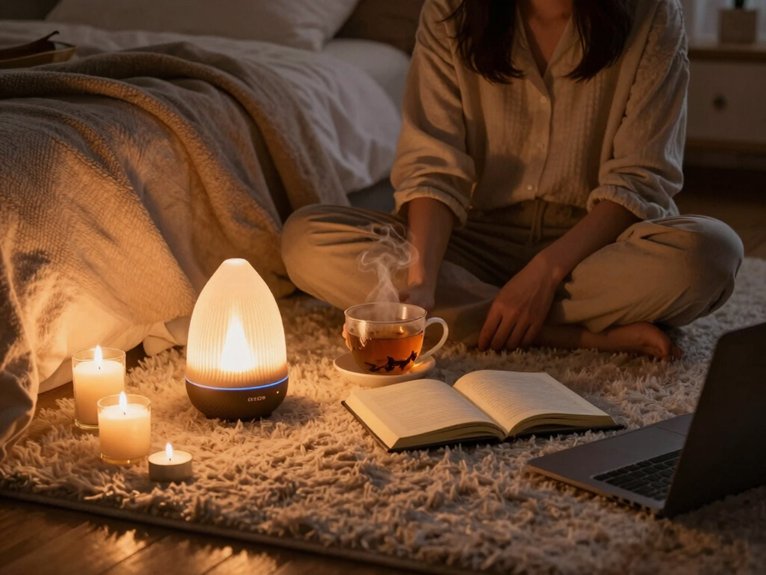 evening relaxation and gratitude