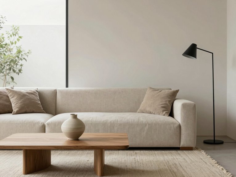 15 Minimalist Living Room Ideas That Feel Calm and Modern 10 intentional curated decor choices