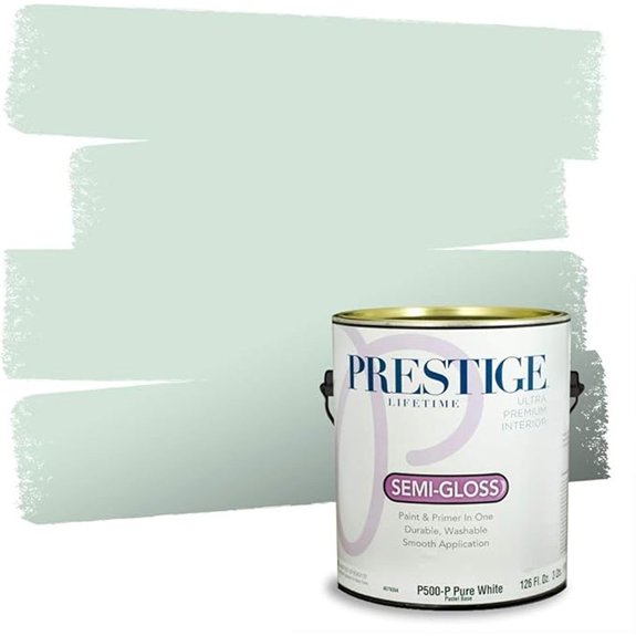 10 Best Paint Colors for Bedroom That Set the Perfect Mood 10 PRESTIGE Winter Sage Semi-Gloss Interior Paint (1 Gal)