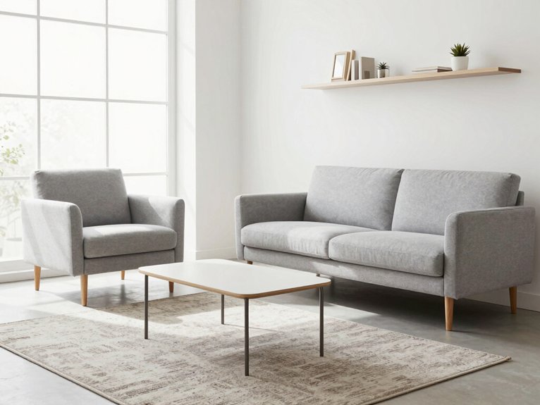 15 Small Living Room Ideas That Maximize Space and Style 11 legged furniture enhances spaciousness