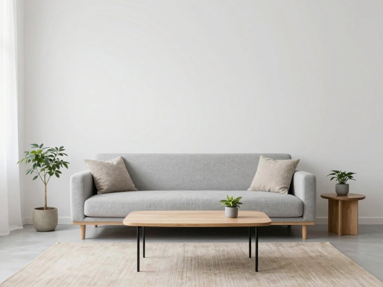 15 Minimalist Living Room Ideas That Feel Calm and Modern 6 limited color accents enhance warmth