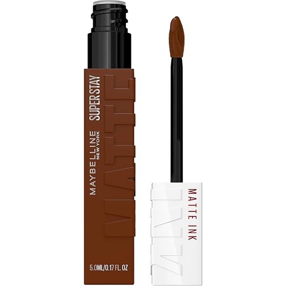 10 Best Brown Lipstick Shades That Flatter Every Skin Tone 10 MAYBELLINE Super Stay Matte Ink Liquid Lipstick