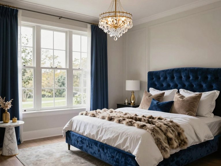 15 Master Bedroom Decor Ideas for a Relaxing Retreat 9 luxury fabrics for comfort