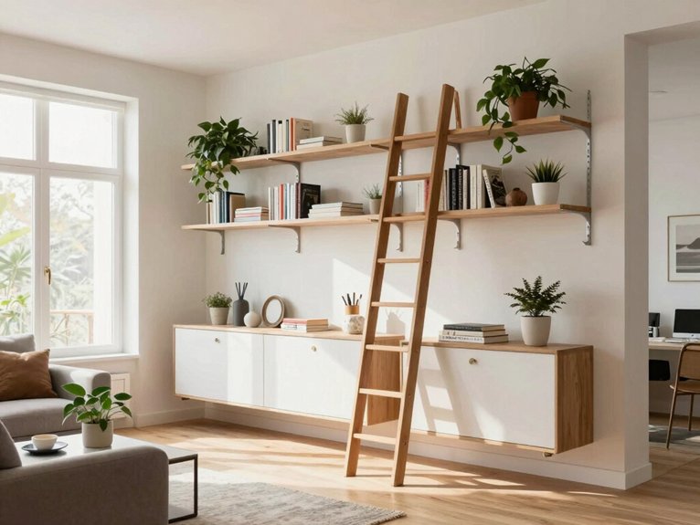 15 Small Apartment Decorating Ideas That Feel Spacious 3 maximize vertical storage solutions