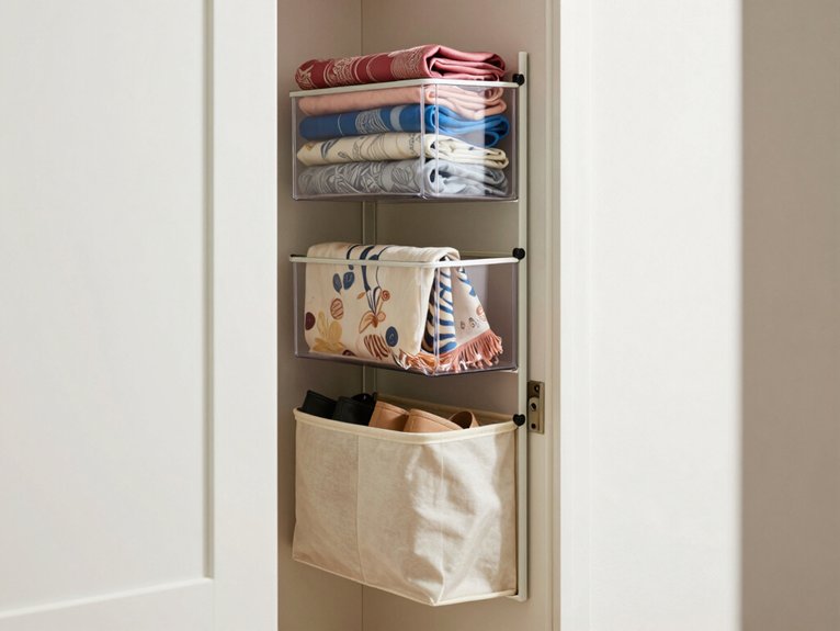 15 Small Closet Organization Ideas That Save Space 12 maximize vertical storage space