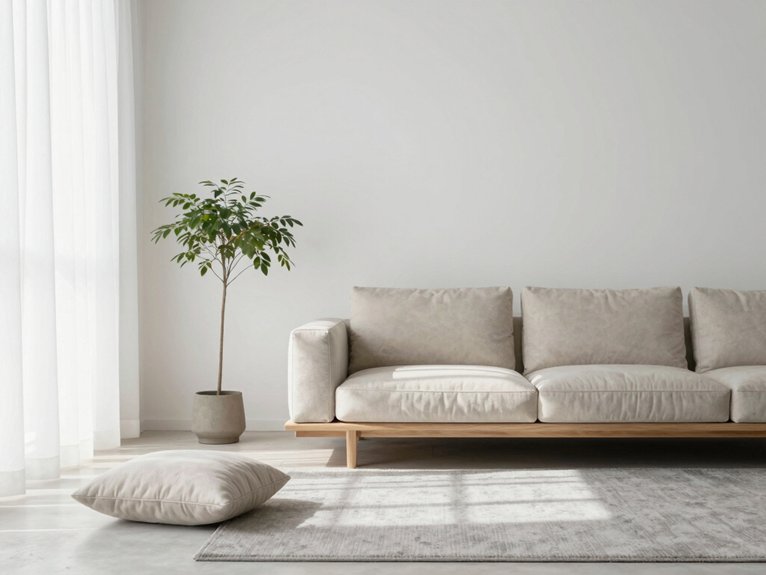 15 Minimalist Living Room Ideas That Feel Calm and Modern 3 modern low profile seating