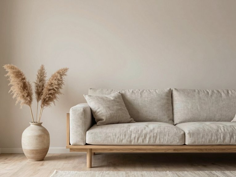 15 Japandi Living Room Ideas With Calm and Balance 11 muted color harmony achieved