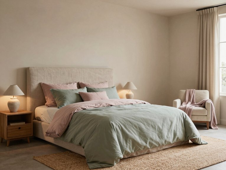 muted colors for coziness