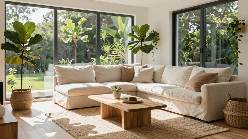 21 Living Room Inspiration Ideas for a Stylish Home 1 natural light enhances spaces