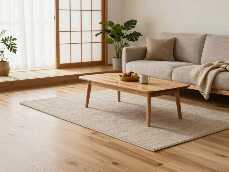 15 Japandi Living Room Ideas With Calm and Balance 1 natural wood tranquility achieved