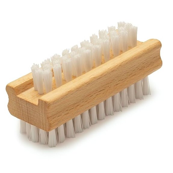 7 Best Clean Nails That Keep Your Manicure Fresh and Flawless 7 Konex Two-Sided Non-Slip Wooden Hand & Nail Brush