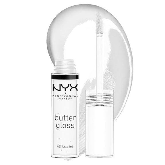 NYX Butter Gloss Non-Sticky Lip Gloss - Sugar Glass
