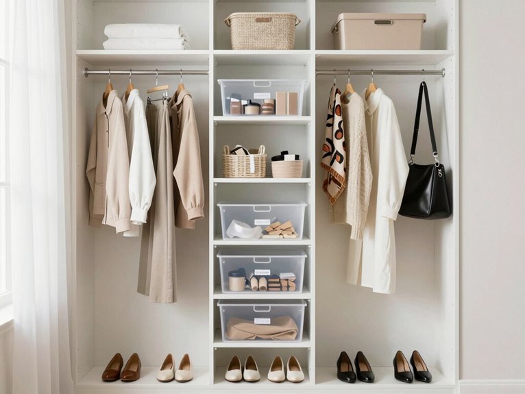 15 Small Closet Organization Ideas That Save Space 10 organized closet aesthetic appeal