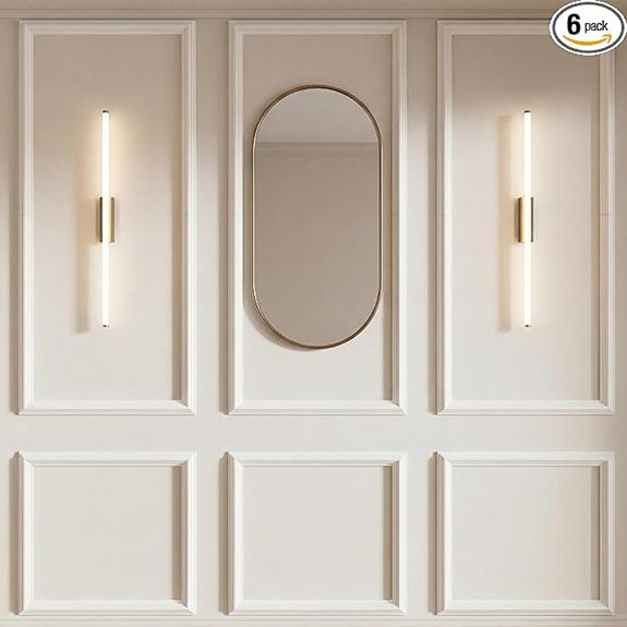 10 Accent Wall Ideas That Transform Any Room Without Fuss 10 Precut Paintable Wainscoting Wall Molding Kit (3-Pack)