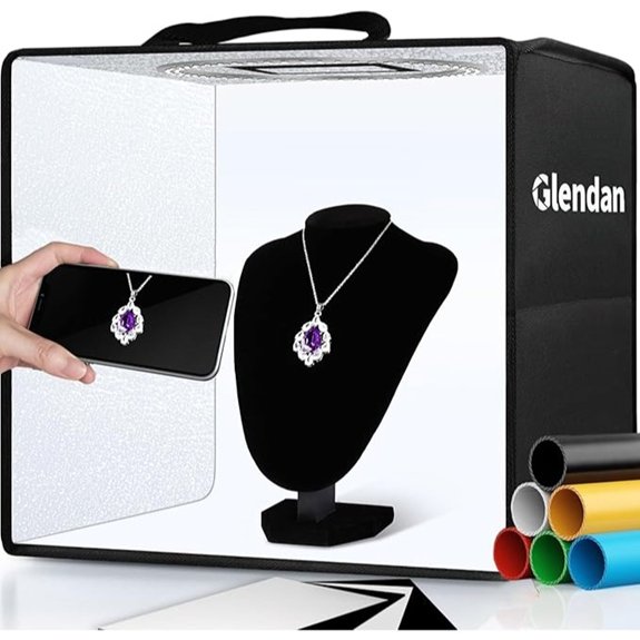 10 Beauty Product Photography Tips That Make Images Pop 2 Glendan Portable 12x12 Dimmable Photo Light Box