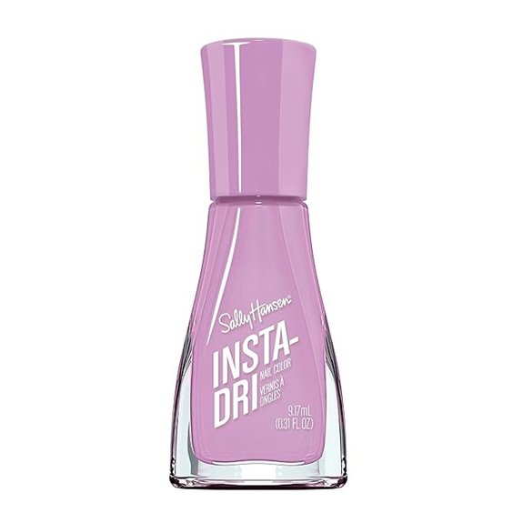 5 Lavender Nails to Try When You Want Subtle, Chic Color 4 Sally Hansen Insta-Dri Nail Polish — Traveling Light
