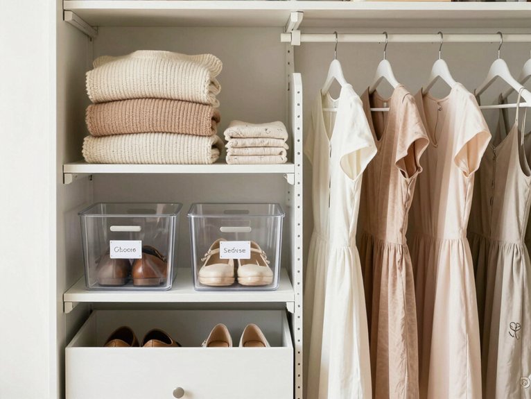 15 Small Closet Organization Ideas That Save Space 7 seasonal wardrobe organization tips