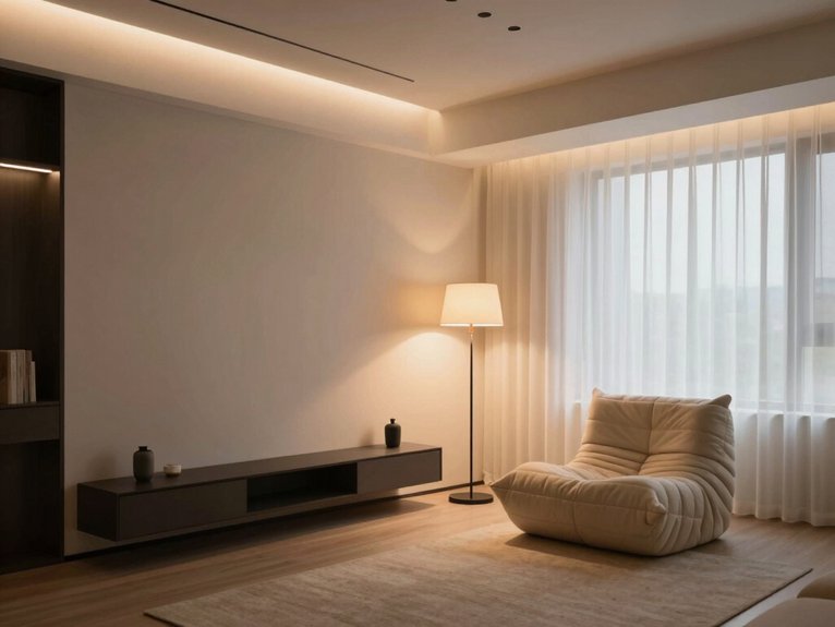 15 Small Living Room Ideas That Maximize Space and Style 10 smart lighting enhances ambiance