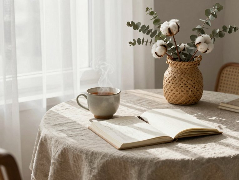 Slow Living Aesthetic Ideas for a More Intentional Life 9 soft cozy neutral tones