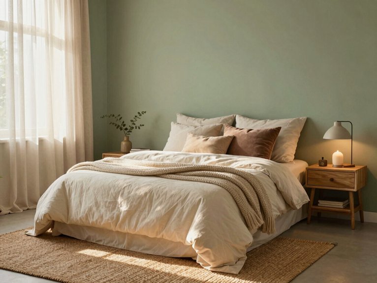 15 Cozy Bedroom Ideas for a Warm and Inviting Space 6 soothing wall color choices