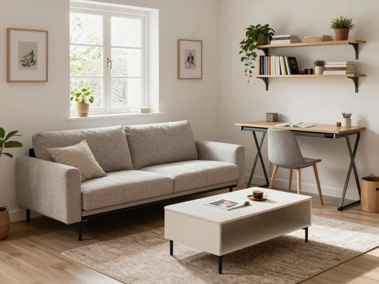 15 Small Living Room Ideas That Maximize Space and Style 4 stylish space saving furniture solutions