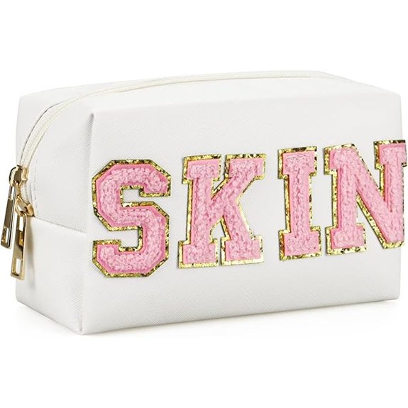 10 Beach Skincare Aesthetic Picks for a Glowy Getaway 8 Preppy PU Leather Waterproof Makeup Travel Bag