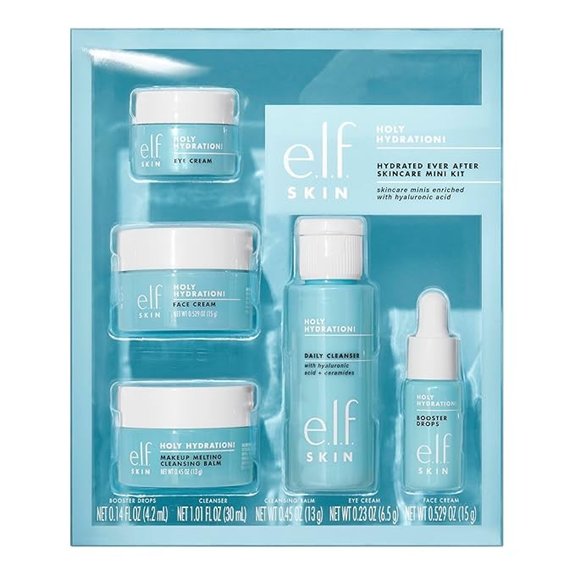 15 Best Makeup Gift Sets Even Beauty Buffs Will Covet 5 e.l.f. Holy Hydration Skincare Mini Kit (Travel Size)