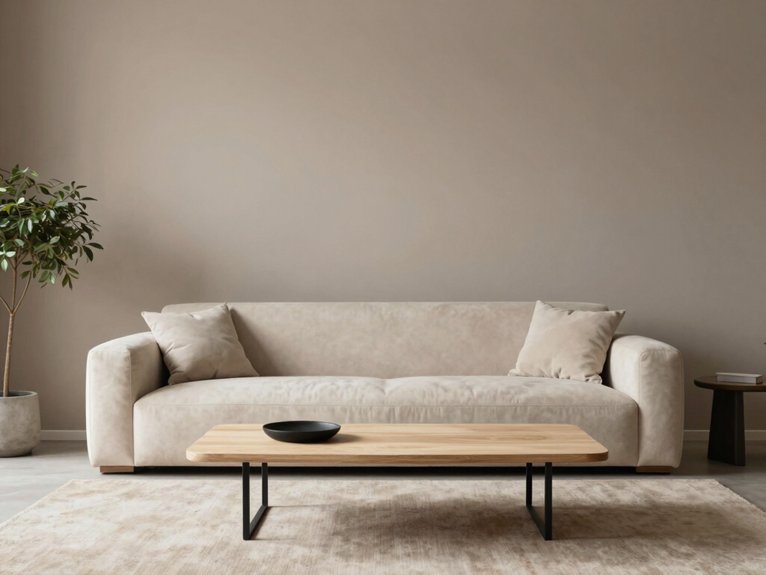 15 Minimalist Living Room Ideas That Feel Calm and Modern 11 warm inviting matte finishes