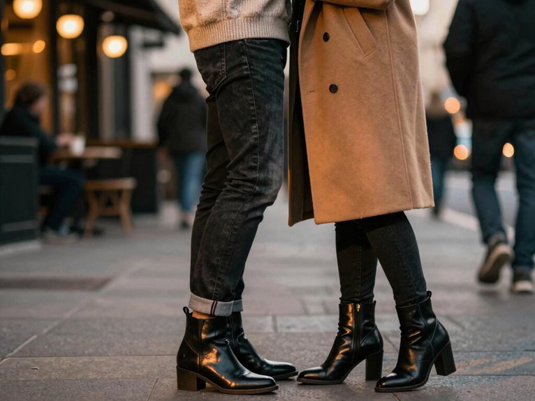 20 Casual Date Night Outfit Ideas That Look Effortlessly Chic 17 ankle boots with skinny jeans