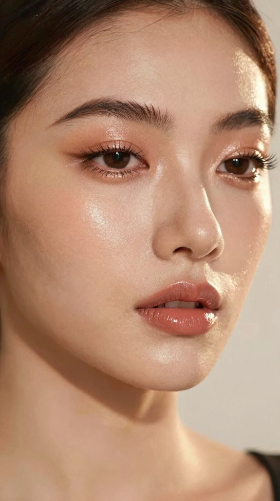 15 Victoria Secret Makeup Looks for a Soft Glam Supermodel Glow 9 champagne shimmer primed lids